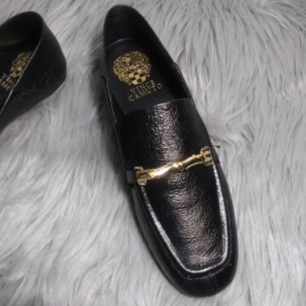 Vince Camuto Perenna Flats Black - Picture 2 of 5